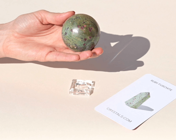 Ruby Fuchsite Sphere
