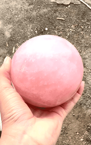 XL Rose Quartz Sphere 4lbs