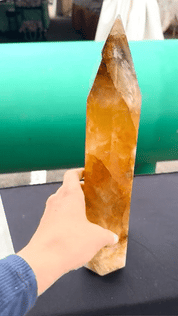 Statement Hematite Quartz Tower 12lbs