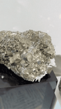 Rare Museum Grade 50lbs Pyrite w Clear Quartz Statement