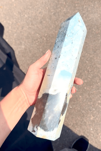 Ocean Jasper Tower 4.6lbs | Madagascar | Crystals.com Ocean Jasper Tower 4.6lbs | Madagascar | Crystals.com