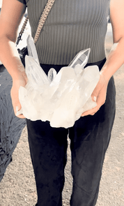14.5lb Lemurian Quartz Cluster