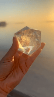 Clear Quartz Geometric