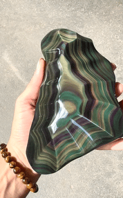 Rainbow Obsidian Freefrom XL