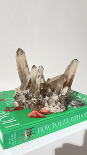 Rare Smoky Quartz Cluster 4.6lbs