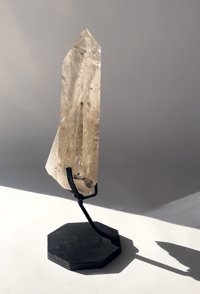 Natural Smoky Quartz Point on Stand 5lb