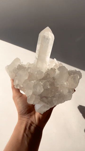 Quartz Cluster 4lbs
