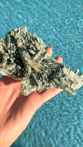 AA Green Chlorite Himalayan Cluster 5 Inch