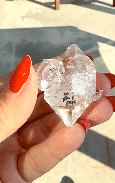 Double Terminated Herkimer Diamond