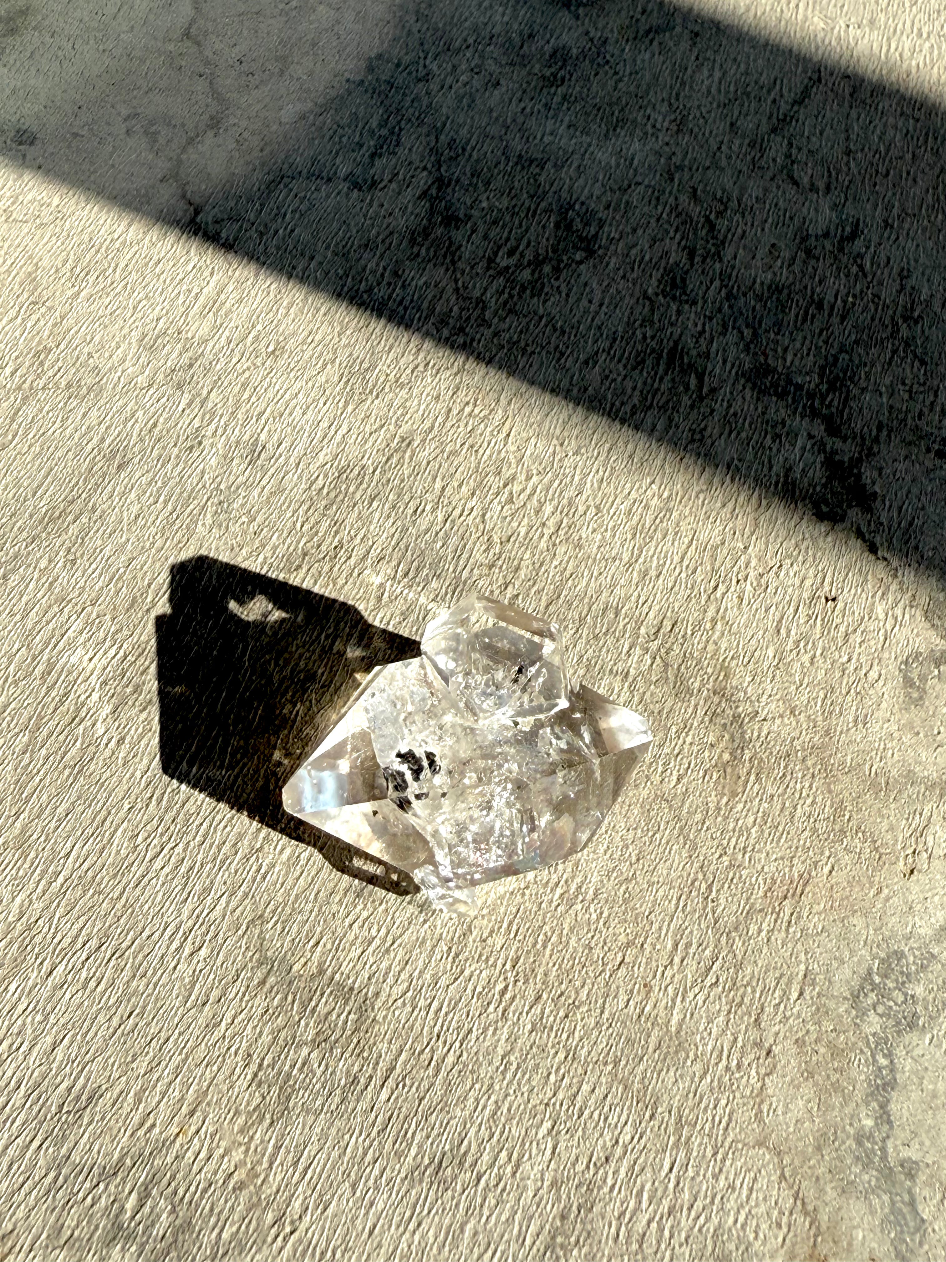 Double Terminated Herkimer Diamond