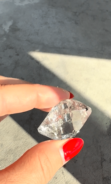 Double Terminated Herkimer Diamond