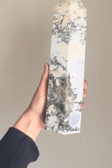 Ocean Jasper Tower 4.8lbs - jasper crystal tower point for sale at Crystals.com