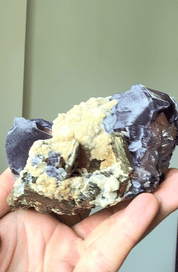 Fluorite with Pyrrhotite and Muscovite | Lindao Deposit | Inner Mongolia