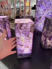 Amethyst Lamp 14in