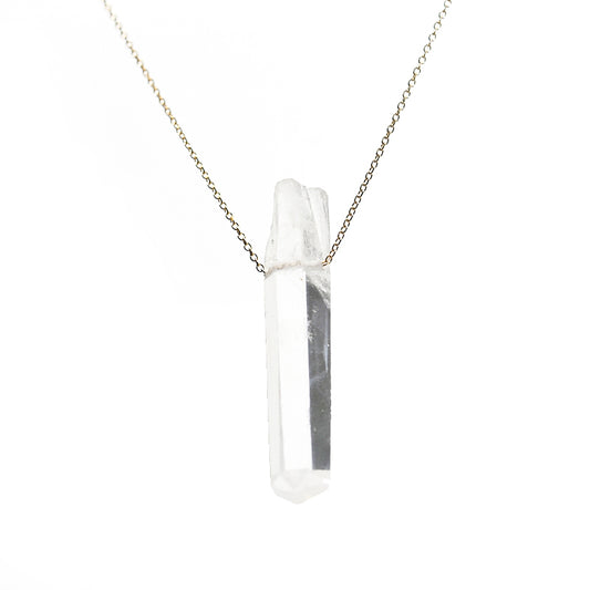 lemurian crystal necklace 