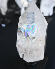 Large Lemurian Quartz on Stand
