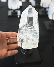 Lemurian Quartz on Stand