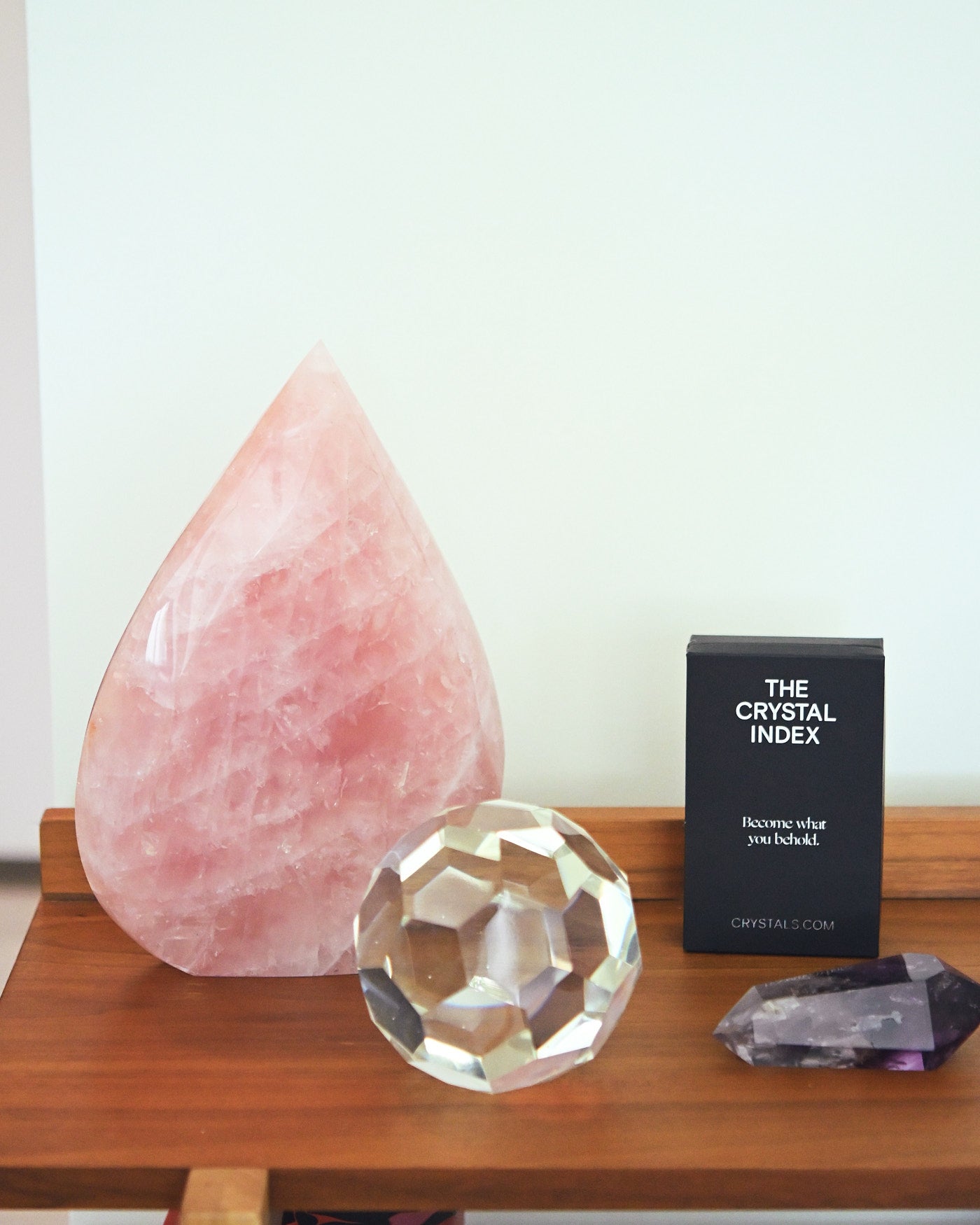 Statement Rose Quartz Flame 11.2lbs