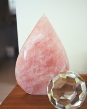 Statement Rose Quartz Flame 11.2lbs
