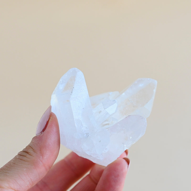 Mini Brazilian Quartz Cluster Trio - 3 PC