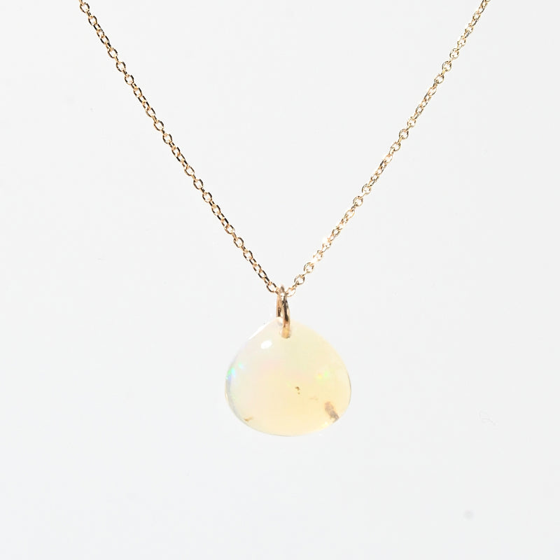 Opal Necklace 14k Gold