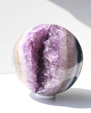Statement Amethyst Geode Sphere 9lbs