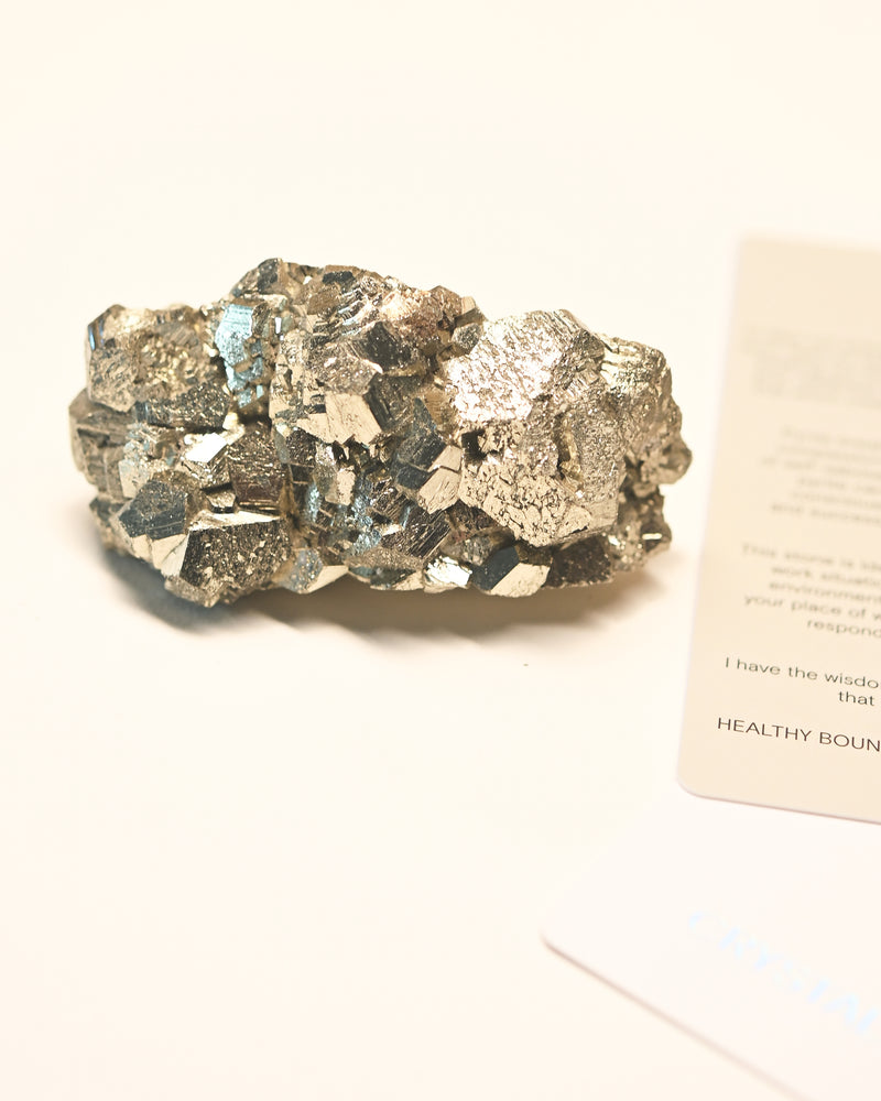 Pyrite Cluster 3in