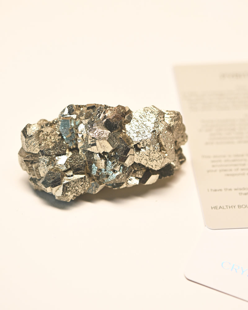 Pyrite Cluster 3in