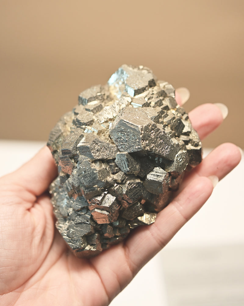 Pyrite Cluster 4in