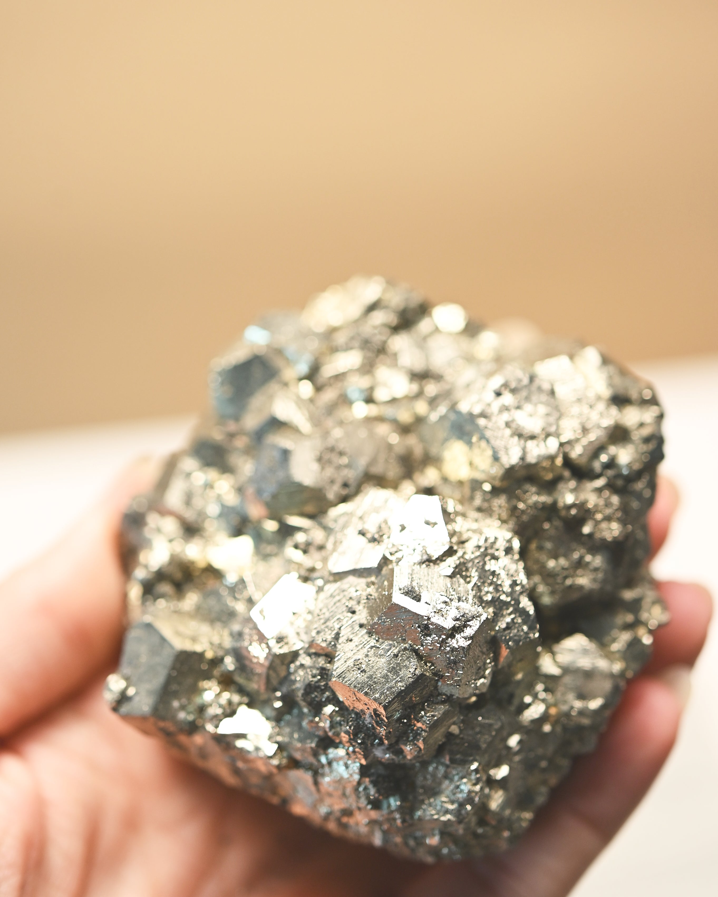 Pyrite Cluster 4in