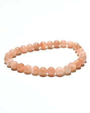 Peach Moonstone Bracelet - NURTURE