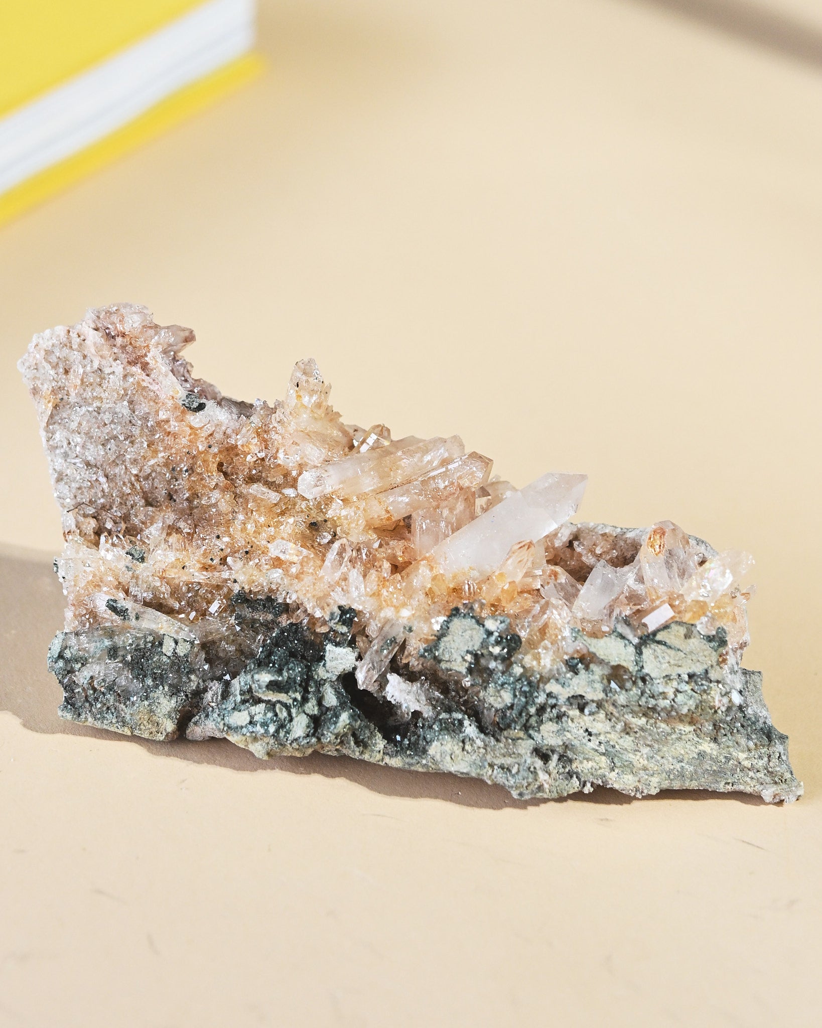 Clear Quartz Crystal Cluster – Brazil