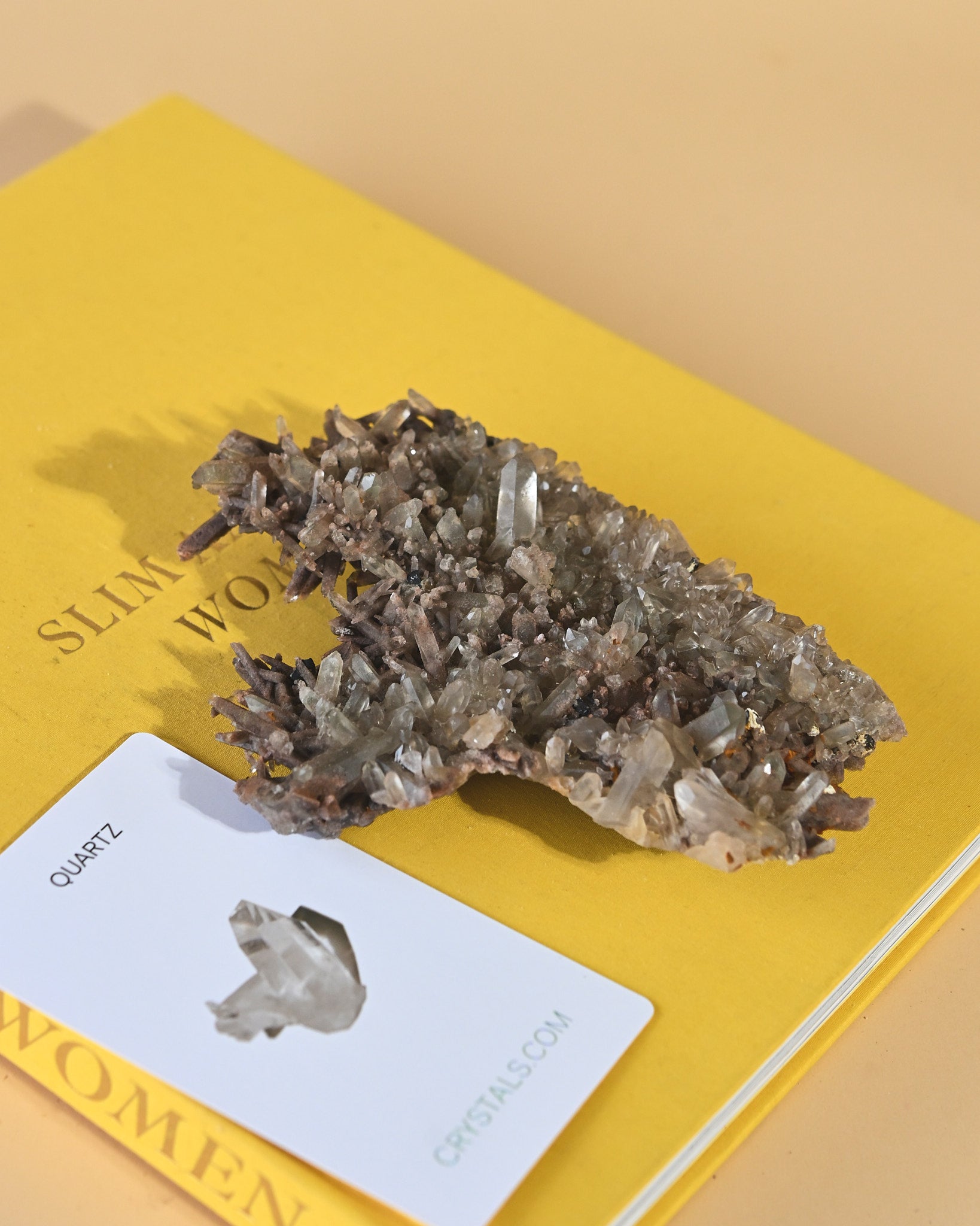 Smoky Quartz Cluster