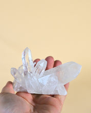 Clear Quartz Crystal Cluster 3in