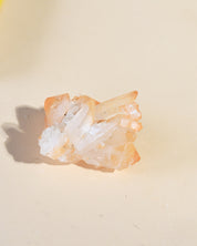 Tangerine Quartz Crystal Cluster