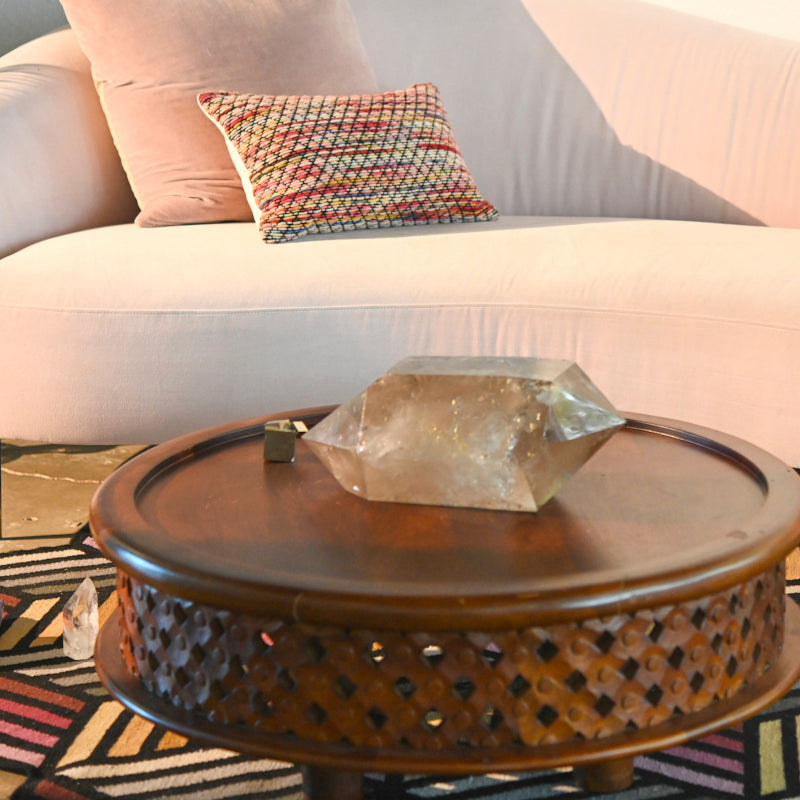 Rare Golden Rutile Smoky Quartz + Pyrite Quartz Duo | Museum-Grade Crystals