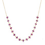 Ruby Rondelle Layering Necklace