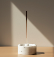 White Marble Incense Stick Burner