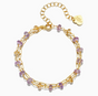 Ametrine Gemstone Paperclip Bracelet
