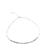 Tranquility Necklace - Amethyst, Blue Aventurine + Howlite