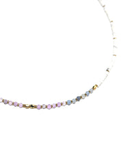 Tranquility Necklace - Amethyst, Blue Aventurine + Howlite