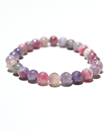 Unicorn Stone Bracelet - DREAM — Lepidolite crystal specimen