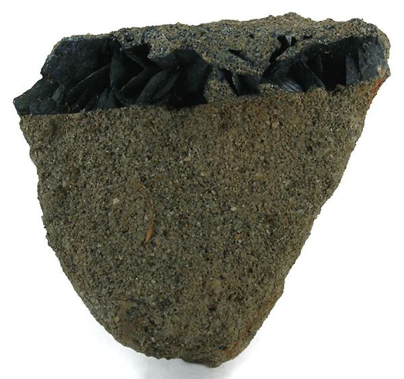 Vivianite crystal — Blue; green specimen, Monoclinic crystal system