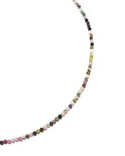 Watermelon Tourmaline Beaded Choker