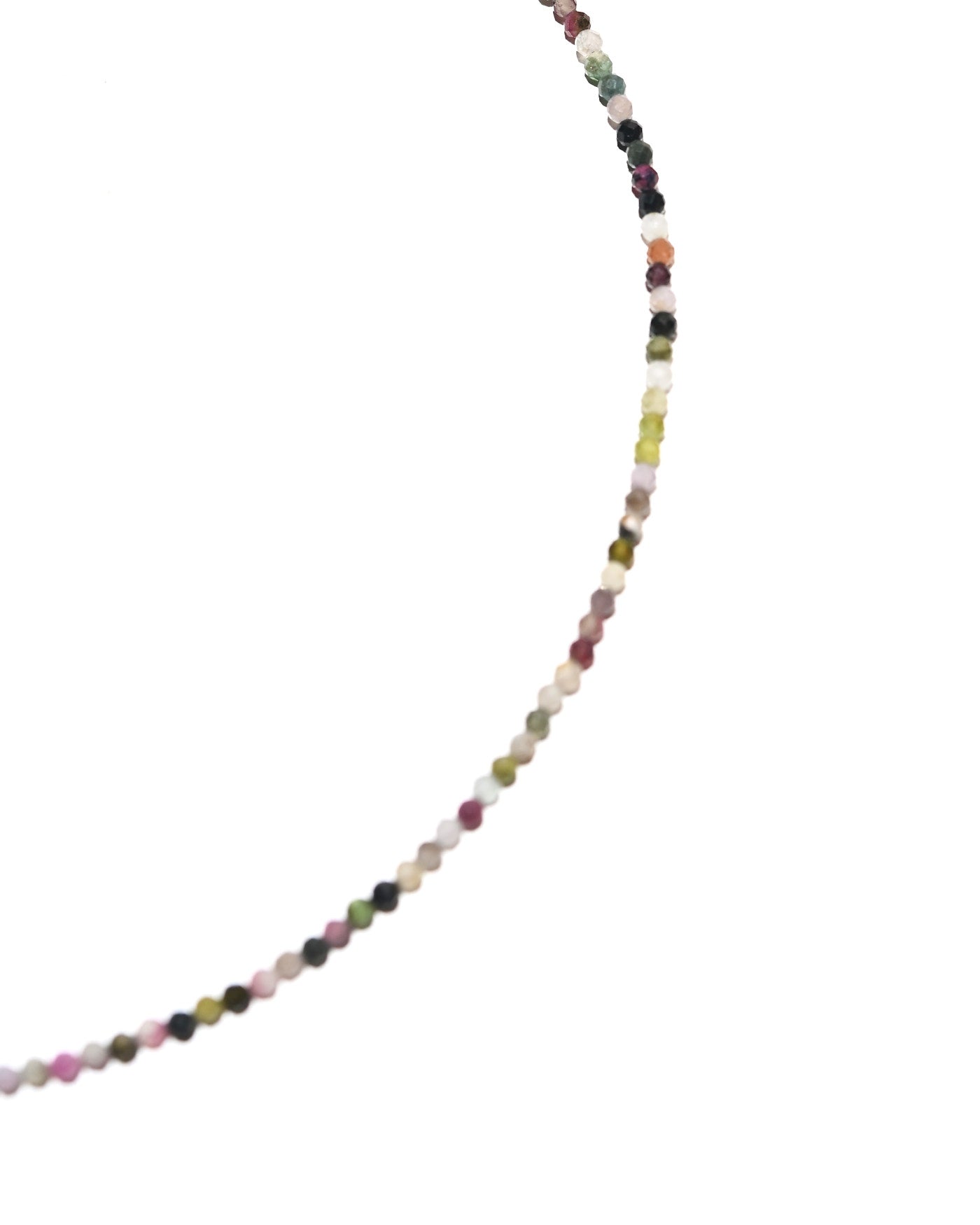 Watermelon Tourmaline Beaded Choker