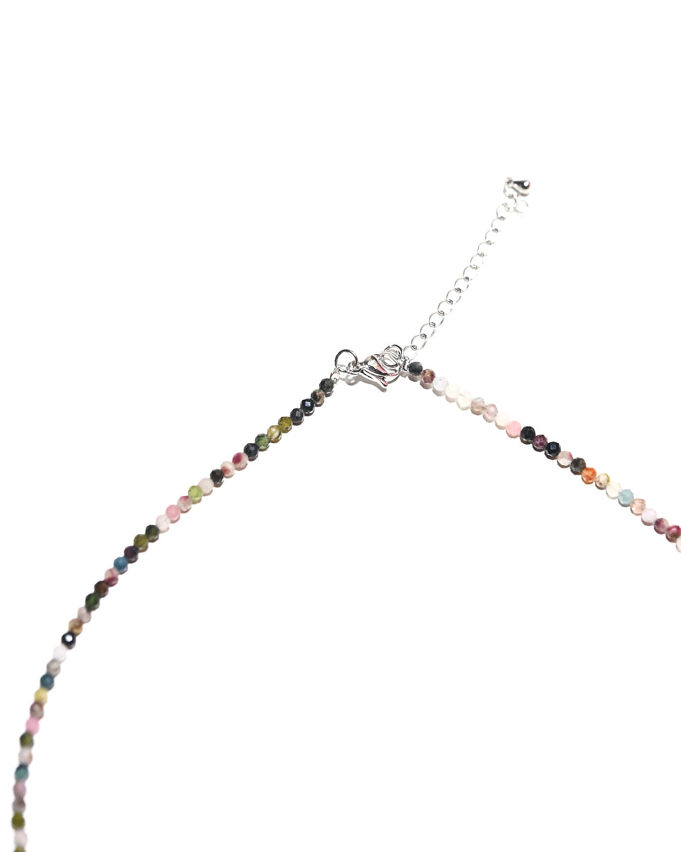 Watermelon Tourmaline Beaded Choker