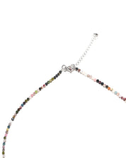 Watermelon Tourmaline Beaded Choker