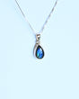 Labradorite Pendant — Sterling Silver