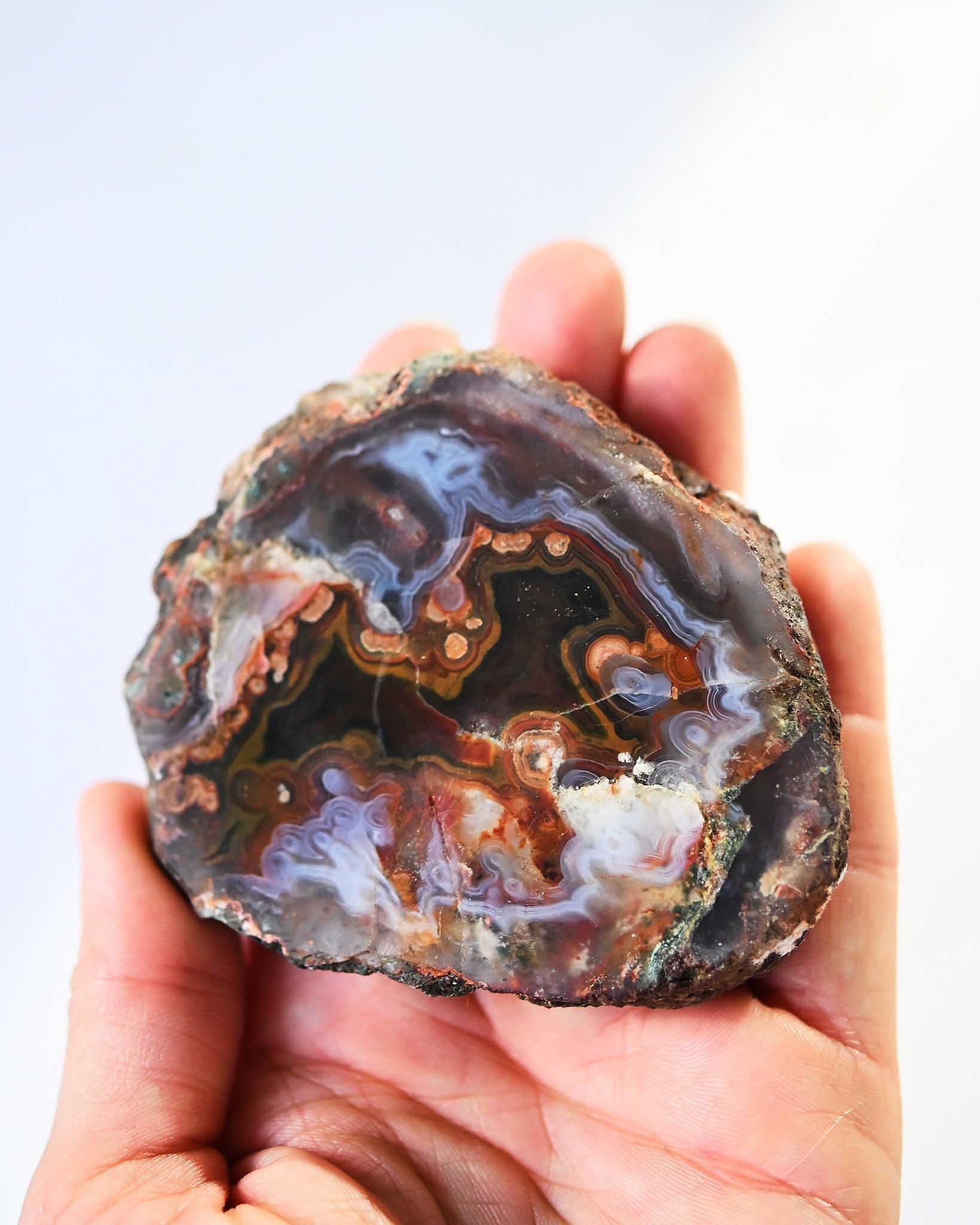 Moroccan Agate Geode