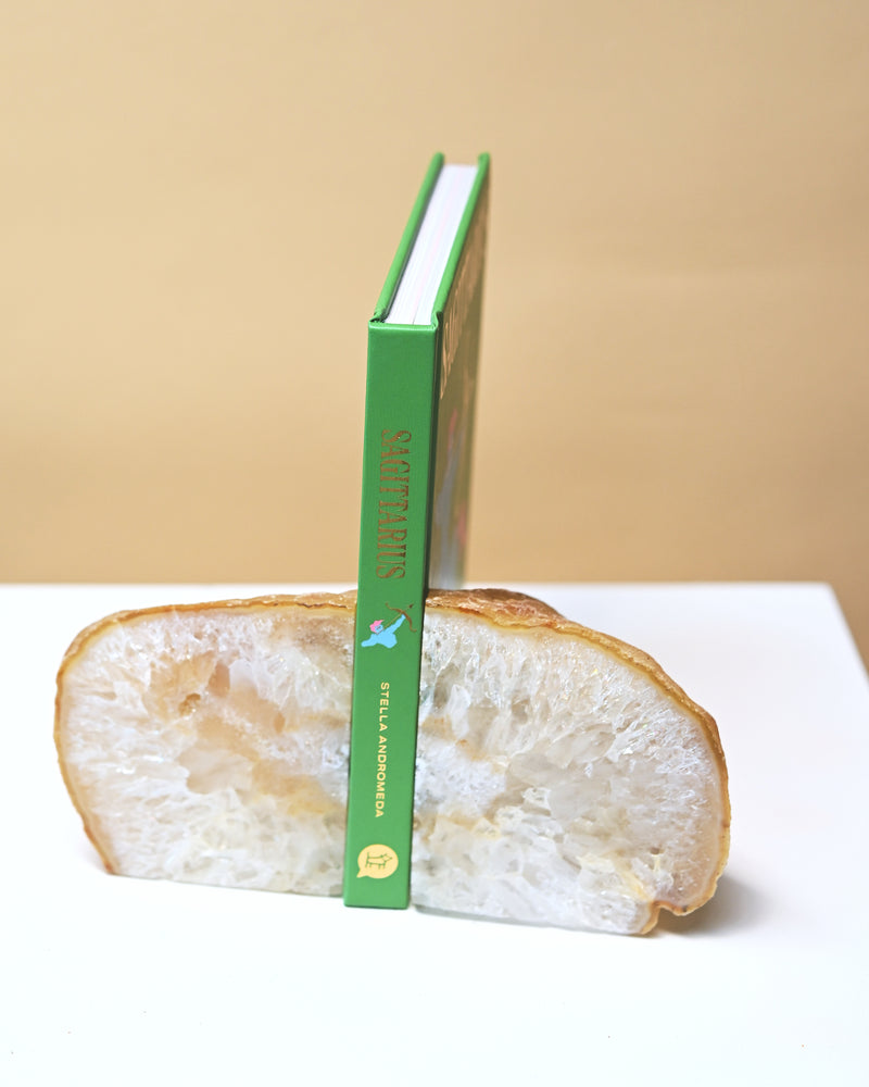 Agate Bookend Set